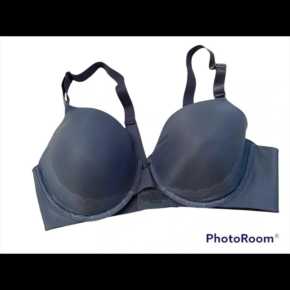 Vanity Fair Blue Bra Sz 40C